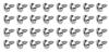 View Wheel Opening Molding Screw Set of 32 recommended for you