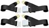 View Lap Belts, Chrome Buckle, 1964-88 Lift Latch Style, 60