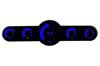 View Dash Panel, Intellitronix, 5.5-Gauge Analog LED Bar Graph, Speedo/Tach Combo recommended for you